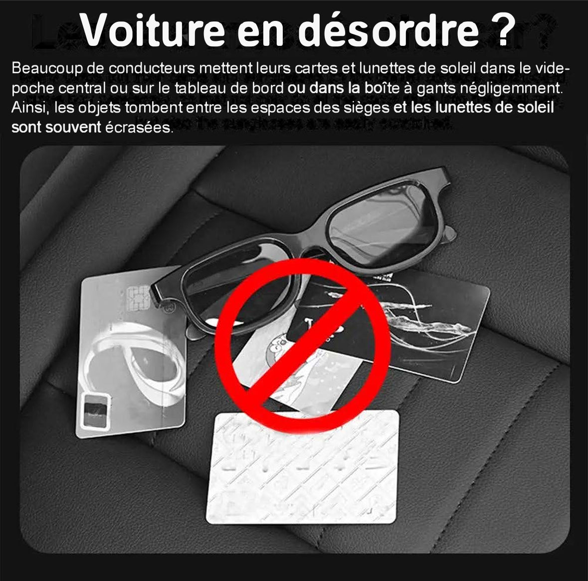 Porte-cartes de rangement