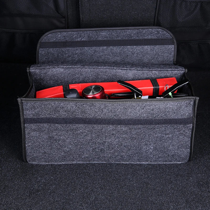 Boîte de rangement pour coffre de voiture, sac de rangement