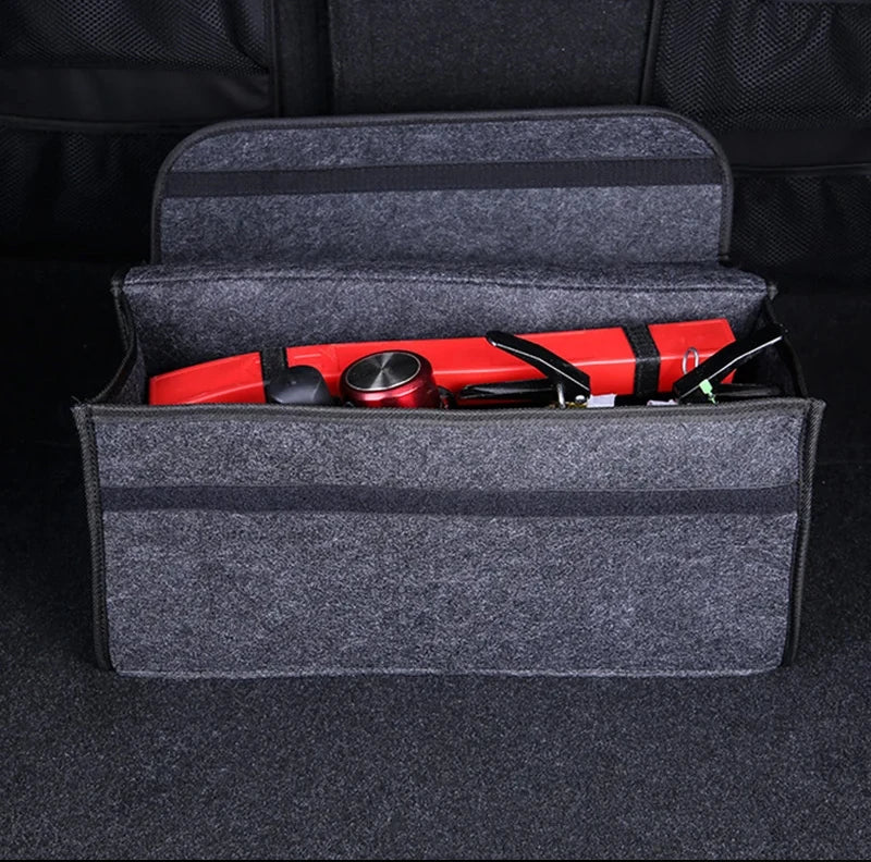Boîte de rangement pour coffre de voiture, sac de rangement