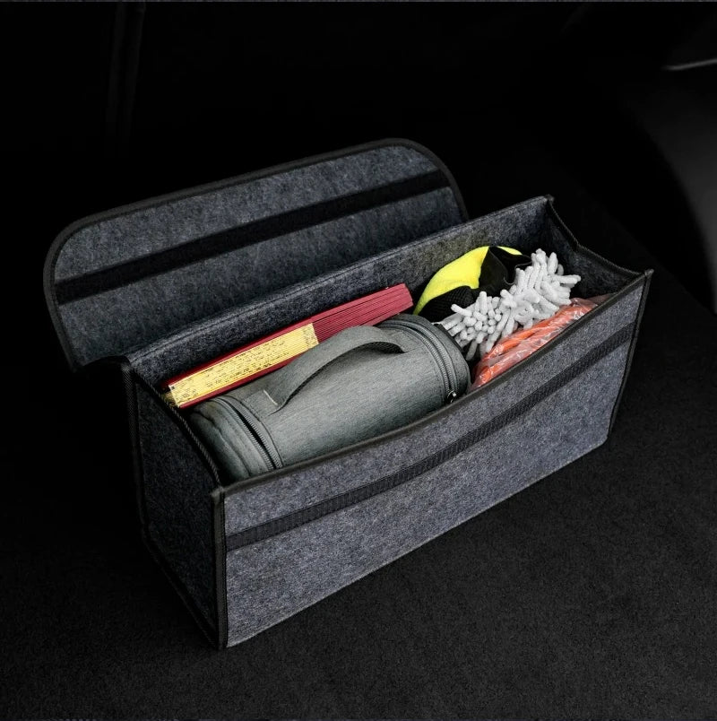 Boîte de rangement pour coffre de voiture, sac de rangement