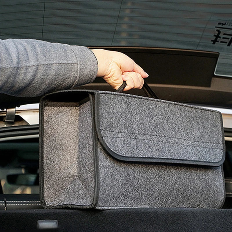 Boîte de rangement pour coffre de voiture, sac de rangement