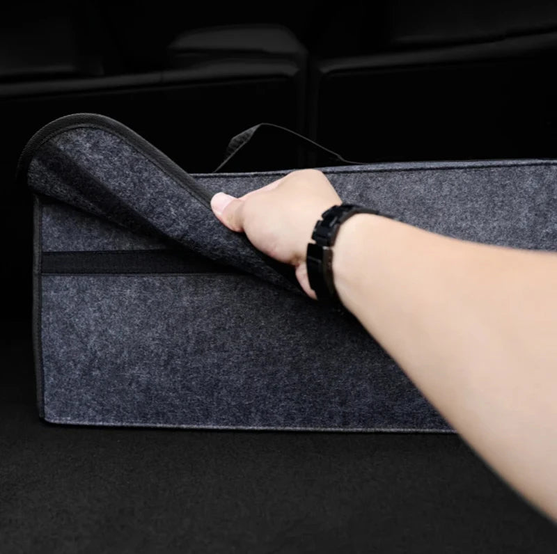 Boîte de rangement pour coffre de voiture, sac de rangement