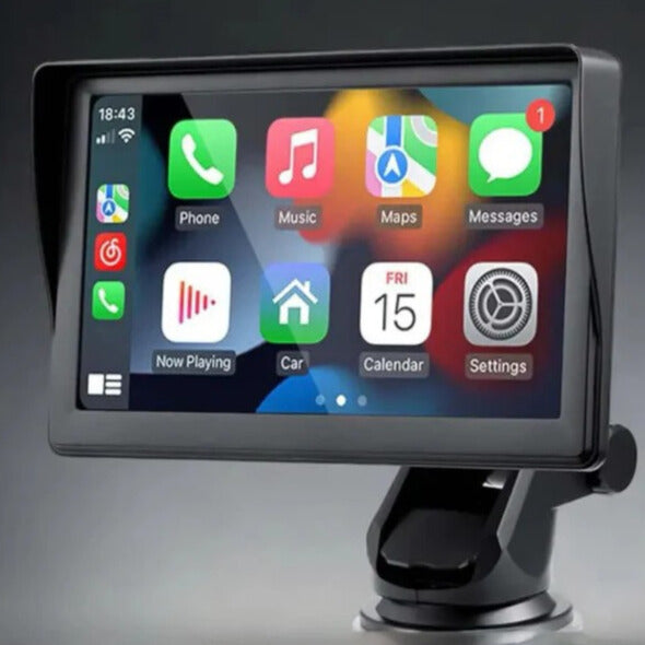 Autoradio CarPlay avec Écran Tactile, Bluetooth 5.0, 7 Pouces