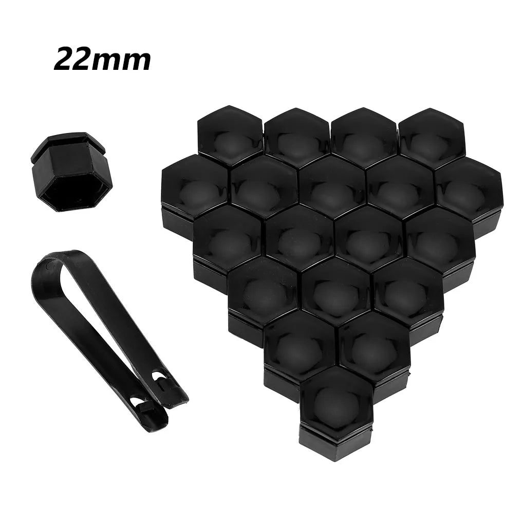 Couvre-écrous de roue – 20 pièces, 17/19/21 mm