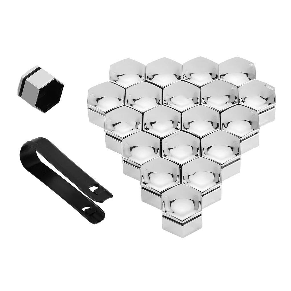 Couvre-écrous de roue – 20 pièces, 17/19/21 mm
