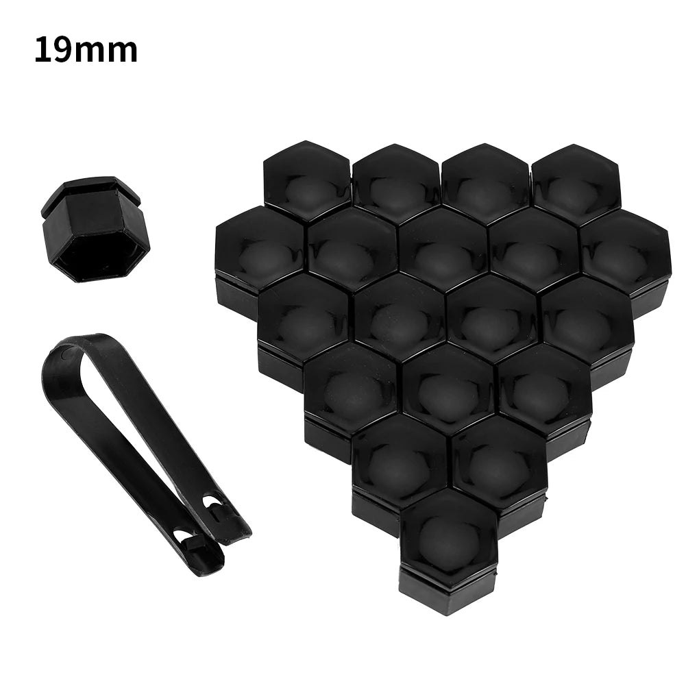 Couvre-écrous de roue – 20 pièces, 17/19/21 mm