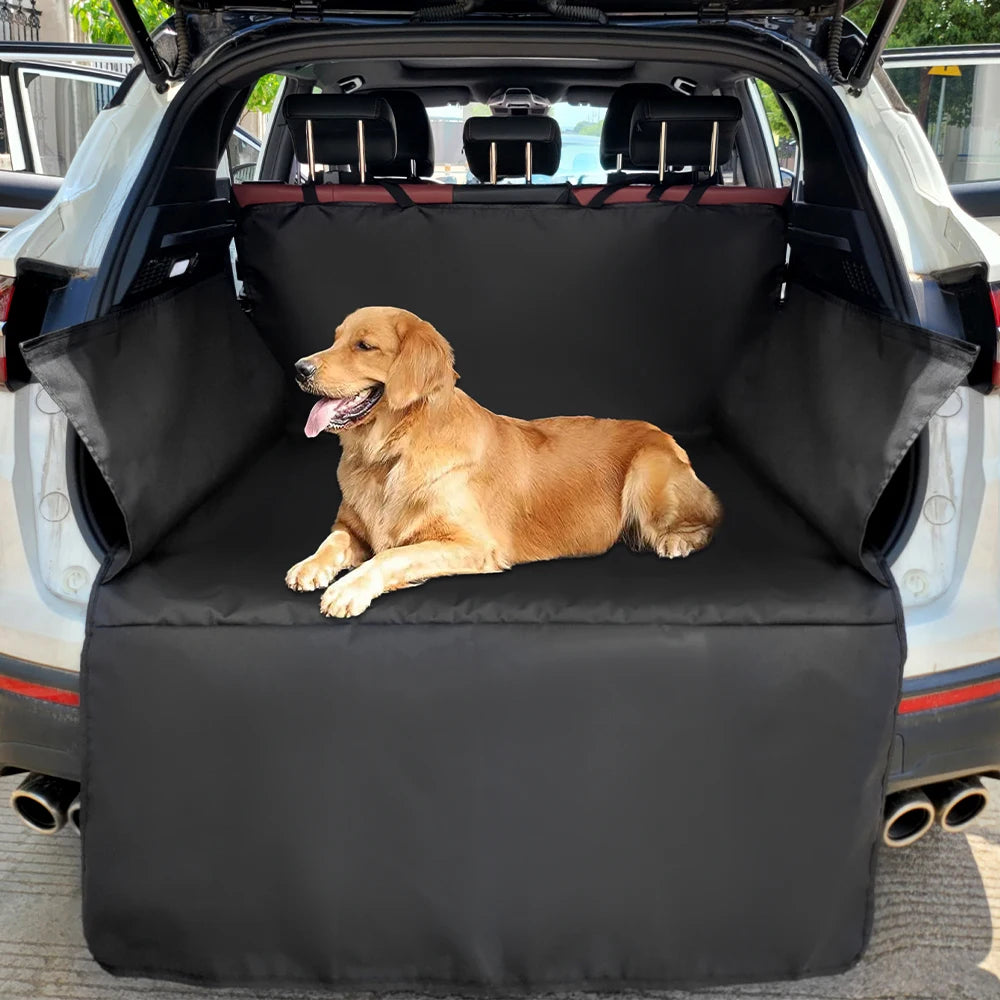 Housse de Coffre Imperméable pour Chien – Tapis de Transport en Voiture