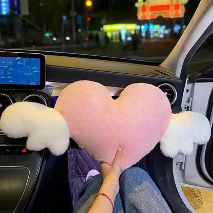 Coussin en forme de cœur pour siège
