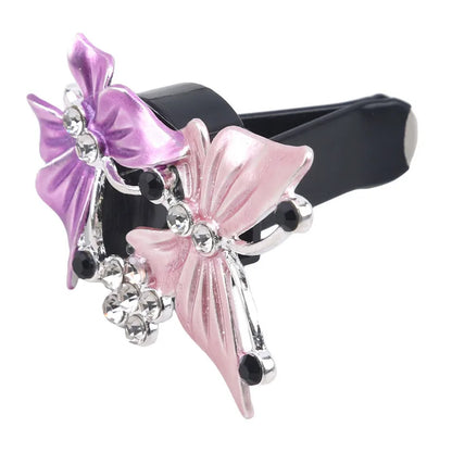 Clip Parfumé pour Sortie d’Air de Voiture – Bijou Aromathérapie Papillon