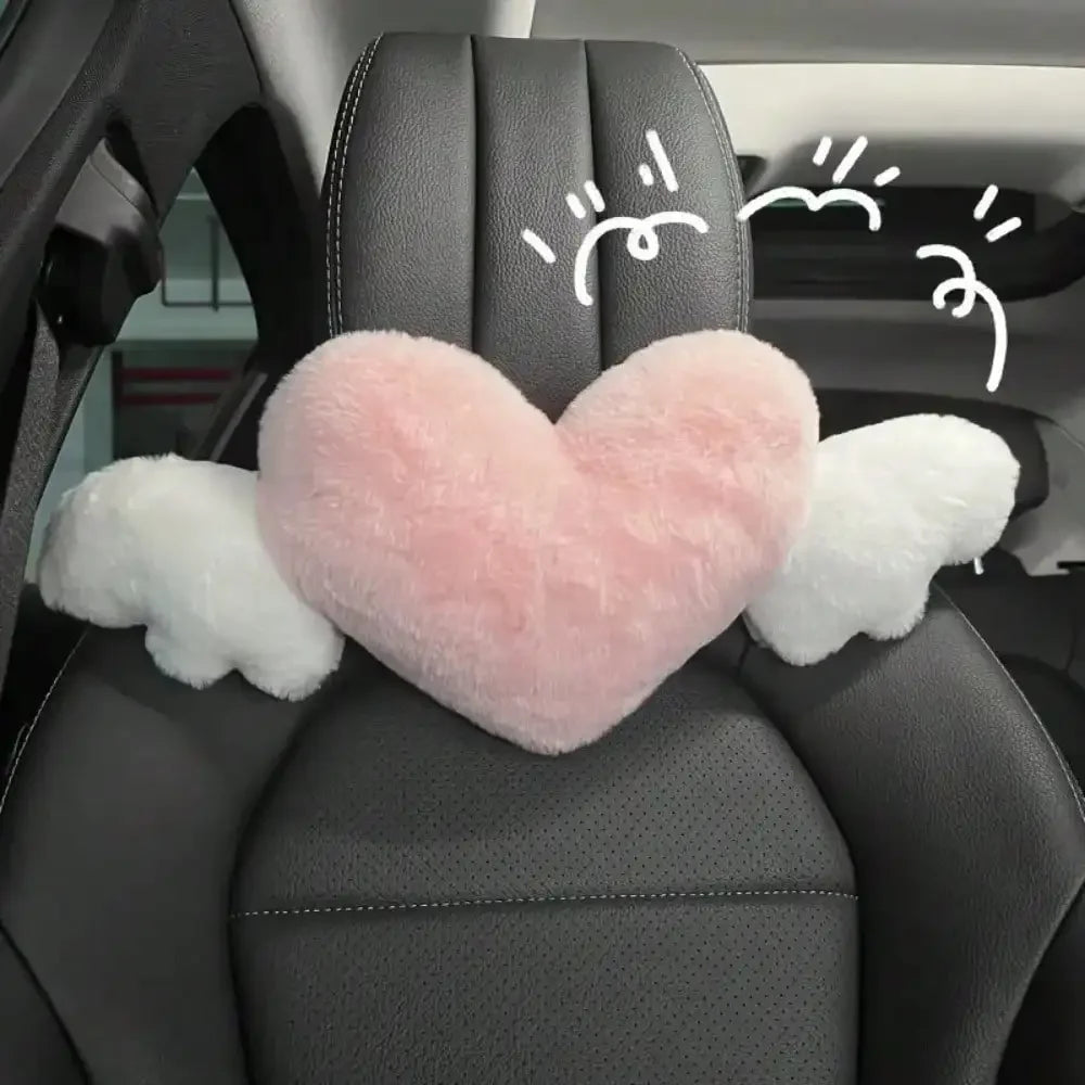 Coussin en forme de cœur pour siège