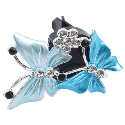 Clip Parfumé pour Sortie d’Air de Voiture – Bijou Aromathérapie Papillon