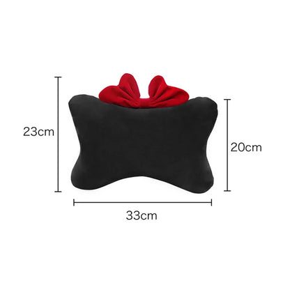 Coussin en forme de nœud papillon pour siège