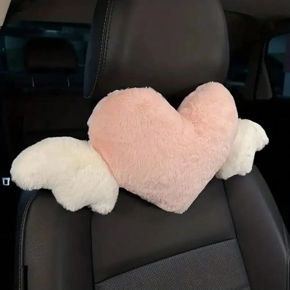 Coussin en forme de cœur pour siège