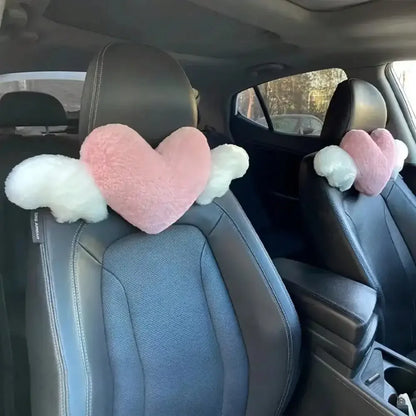 Coussin en forme de cœur pour siège