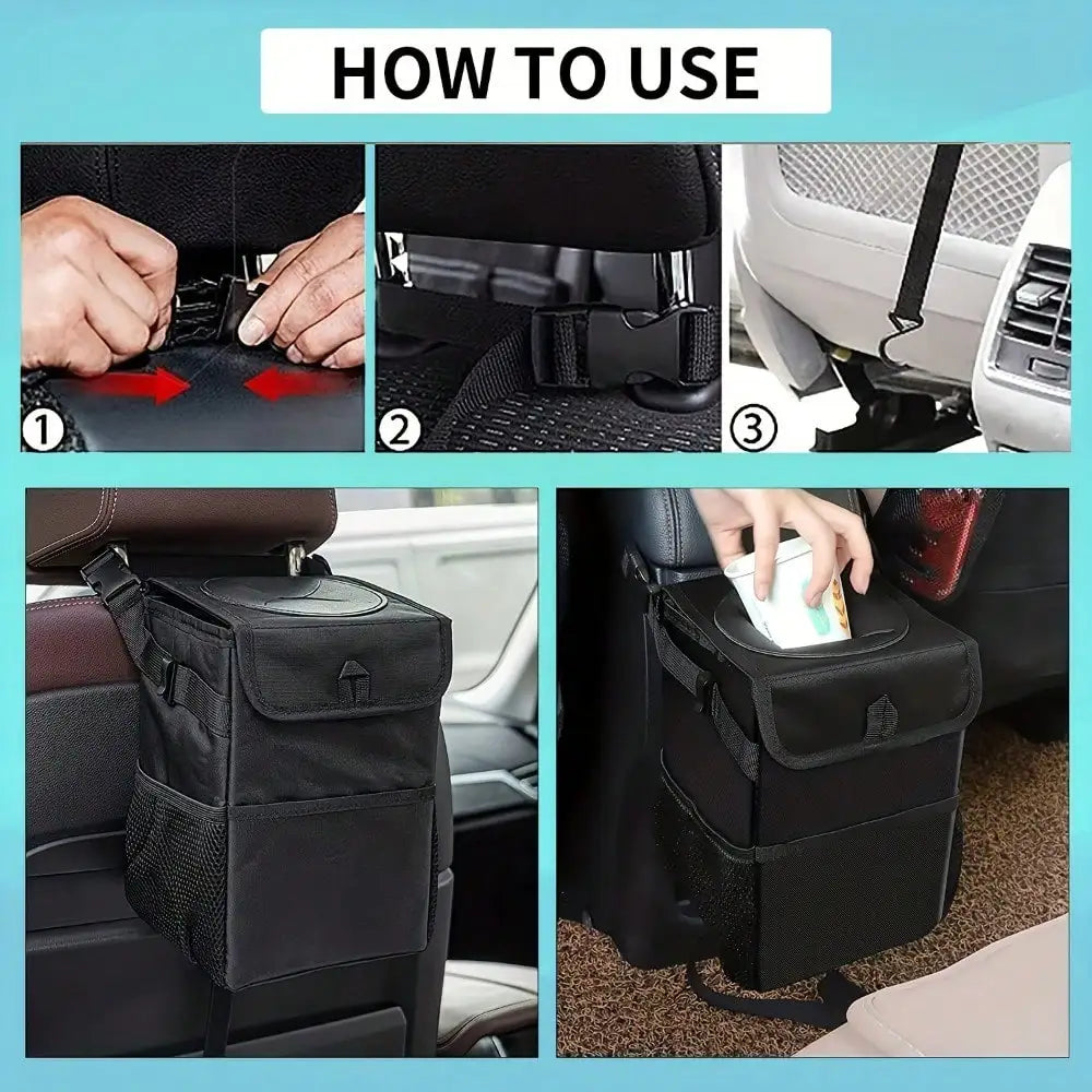 Poubelle Étanche Pour Voiture