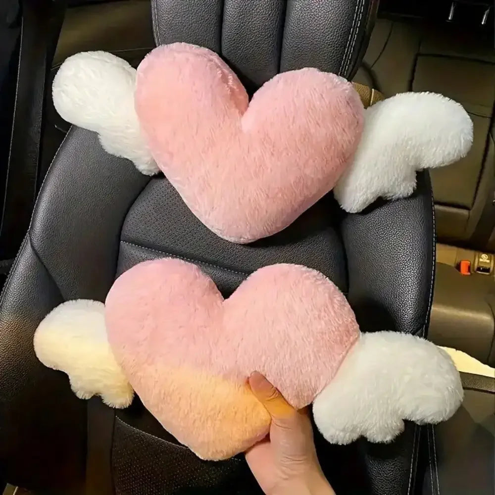 Coussin en forme de cœur pour siège